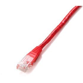 Patch cord de cabo vermelho rj45 u - utp cat6 2m vermelho