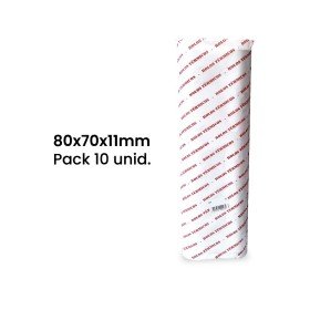 Rolo de Papel Térmico 80x70x11 - Pack 10