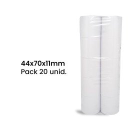 Rolo Papel Normal 44x70x11 - Pack 10