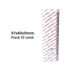 Rolo de Papel Térmico 57x60x11 - Pack 10