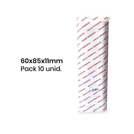 Rolo de Papel Térmico 60x85x11 - Pack 10
