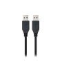 Cabo USB Nanocable 2m macho para macho 5gbps preto