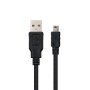 Cabo USB tipo a 2.0 para mini usb nanocabo de 5 pinos 0,5 m preto macho - macho