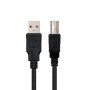 Cabo USB tipo a 2.0 para usb tipo b 2.0 nanocabo 1,8 m preto macho - macho