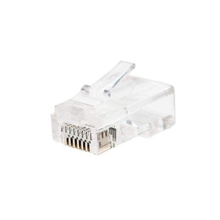 Conector rj45 cat.6 utp nanocabo 10 unid.