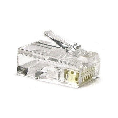 Conector Rj45 cat.5 utp nanocabo 100 unid.