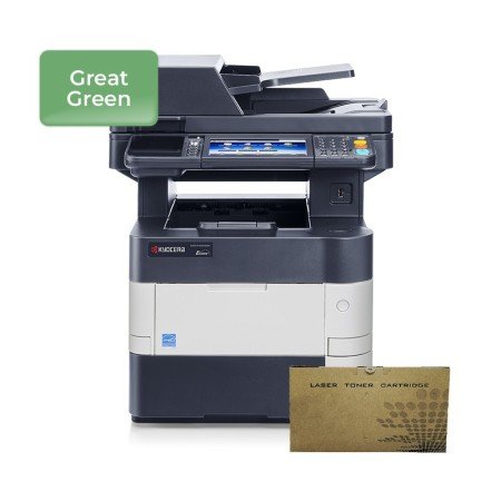 Impressora Kyocera Ecosys M3550IDN Recondicionada com Toner Premium TK3100