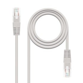 Patch cord rede utp cat.5e rj45 nanocabo 2m cinza