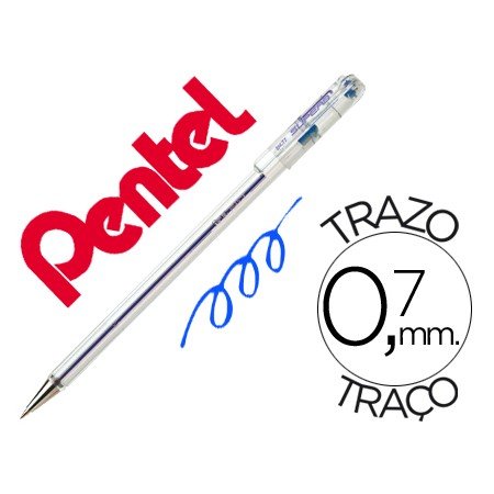 Esferografica Pentel Bk77 Azul