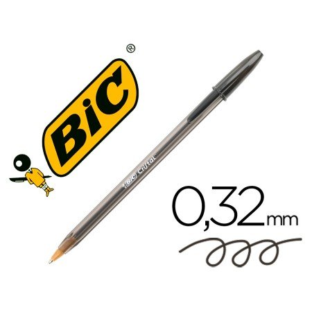 Esferografica Bic Cristal Preta Unidade