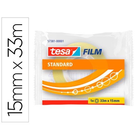 Fita Adesiva Tesa Standar 33 Mt x 15 Mm
