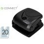 Furador Q-Connect Capacidade 20 Folhas Preto