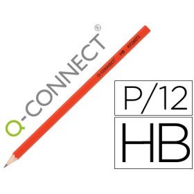 Lapis de Grafite Q-Connect Sem Borracha N.2 Hb