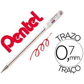 Esferografica Pentel Bk77 Vermelho