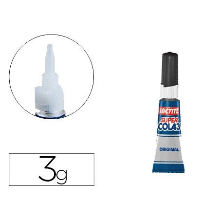 Super Cola Loctite de 3 Gr