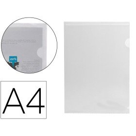 Bolsa Dossier com Separador Polipropileno Din A4 Incolor 20 Folhas