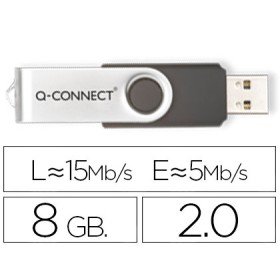 Pen Drive USB Q-Connect Flash 8Gb