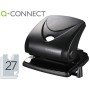 Furador Q-Connect Preto Capacidade 27 Folhas