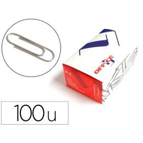 Clips Lismania L-Office Nº4 32 Mm Caixa de 100 Unidades