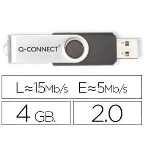 Pen Drive USB Q-Connect Flash 4Gb