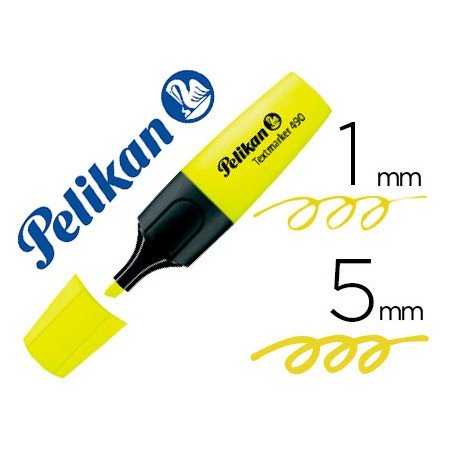 Marcador Fluorescente Pelikan Textmarker 490 Amarelo