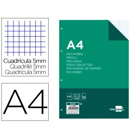 Recarga Din A4 100 F 100 Gr Quadriculado