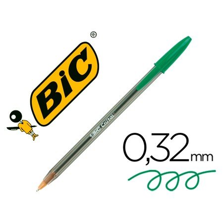 Esferografica Bic Cristal Verde Unidade