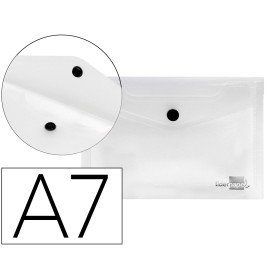 Bolsa Porta Documentos com Mola Din A7 Transparente