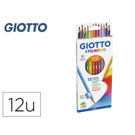 Lapis de Cor Giotto Stilnovo 12 Unidades