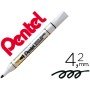 Marcador Pentel Mw85 Quadros Brancos 4,2 Mm Preto