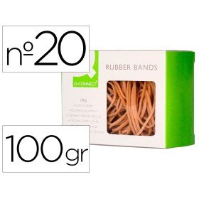 Elasticos Q-Connect 100 Gr Numero 20