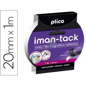 Fita Adesiva Plico Iman 20Mm x 1M