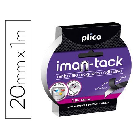 Fita Adesiva Plico Iman 20Mm x 1M