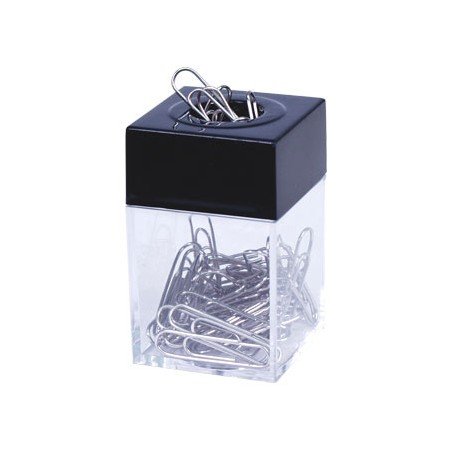 Porta Clips Q-Connect de Plastico Quadrado