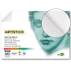 Bloco de Desenho Artistico Colado 594X420 Mm Din A2 30 Folhas 120G/M2 Sem Esquadria