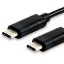 Cabo equipar usb tipo c macho para usb tipo c macho 1m