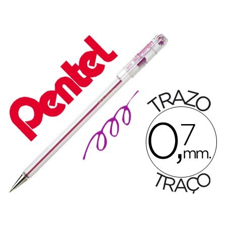 Esferografica Pentel Bk77 Rosa