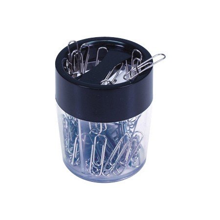 Porta Clips Q-Connect de Plastico Redondo