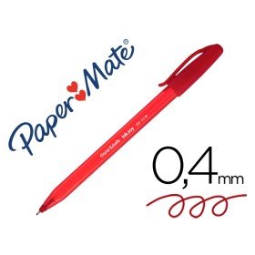 Esferografica Paper Mate Inkjoy 100 Ponta Media Trazo 1 Mm Vermelho