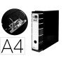 Pasta de Arquivo de Alavanca Filing System Cartao Forrado Din A4 com Caixa Preta