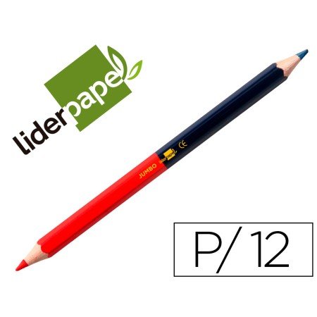 Lapis de Cores Bicolor Jumbo