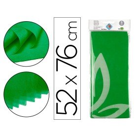 Papel Seda 52 x 76 Cm 18 Gr Verde