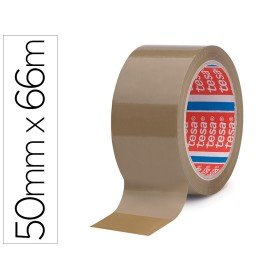 Fita Adesiva Tesa Polipropileno Castanha 66Mtx 50 Mm