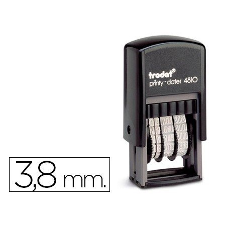 Datador Trodat Automatico 3,8 Mm 4810 Texto Portugues