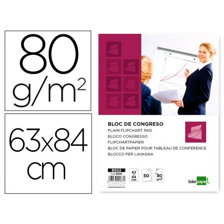 Bloco Congresso 50 Folhas 63X84 Cm