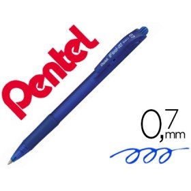 Esferografica Pentel Retratil Bx417 Cor Azul