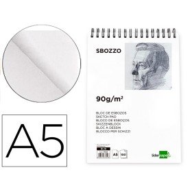 Bloco de Esbocos Din A5 100 Folhas 90 Gr