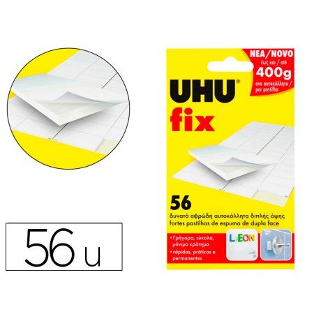 Uhu Fix Caixa com 56 Pastilhas