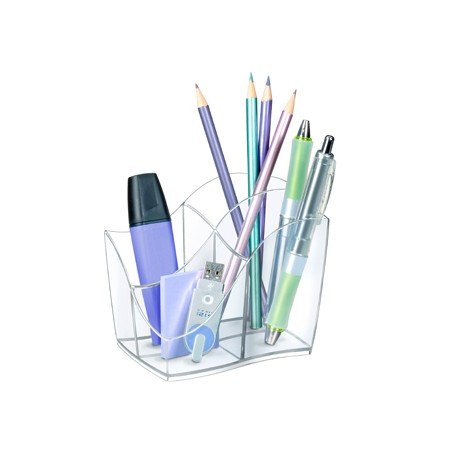 Organizador de Secretaria Cep Gama Isis Plastico Transparente 118X89X98 Mm
