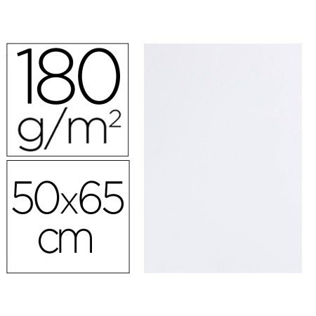 Cartolina 50X65 Cm 180 Gr Branco